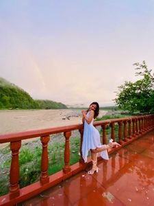 White Halter Sundress