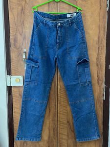 Cargo Denim Jeans