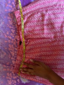Stylish Pink Printed Kurta Set
