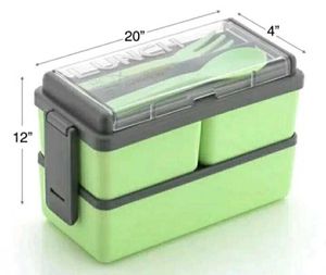 3 Compartment Office, School College Etc Lunch Box