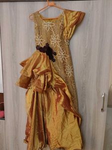 Gold Ethnic Gown
