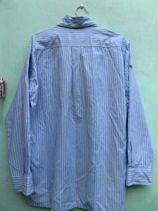 premium Striped Blue Shirt