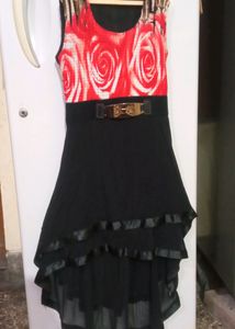 Red And Black Dress