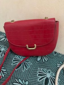 Red Zara Bag