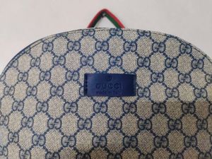 Luxury GG Supreme Canvas Backpack with Embroidered