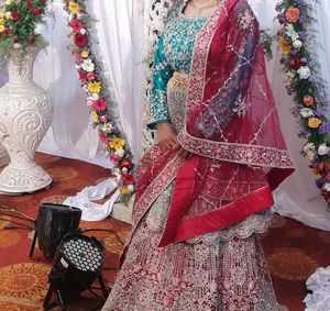 Ramzan Special Heavy Bridal Peplum Dress