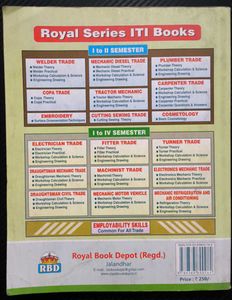 Royal Fitter Shop Theory Book - Hindi