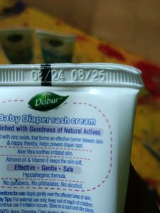 New Dabur Baby Diaper Rash Cream (3 Pack)
