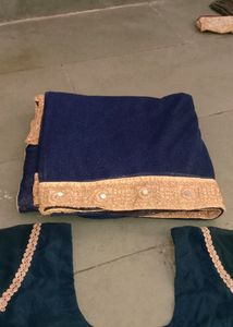 Sari With Blouse Petticoat