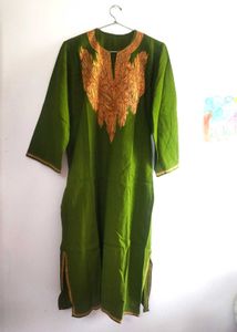 Tilla Embroidered Kashmiri Phiran