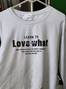 Motivational Lavender Sweatshirt–Love What Youlove