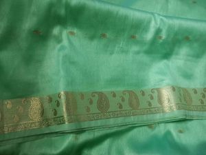 Green Saree with blouse