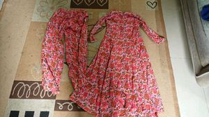 Floral Kurta Set Size- Small