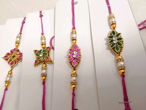 Elegant Rakhi Set - Handmade & Traditional