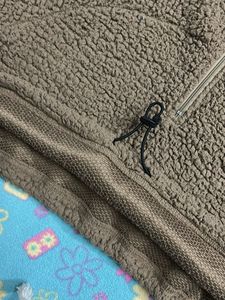 Brown Fleece Pullover