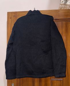 Men&#39;s Black Zip-Up Jacket