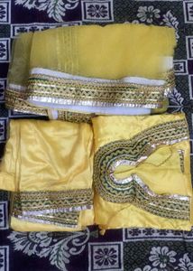 Khada Duppata For Haldi Function
