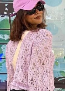 Lavender Knit Sweater