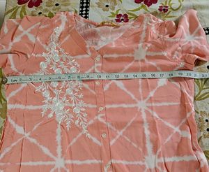 Peach Kurta
