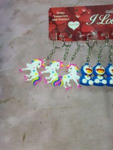 Excellent Set Of 12 Assorted Keychains..