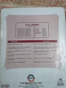 English Communicative Course Full Marks Book