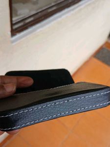Black Leather Card Holder