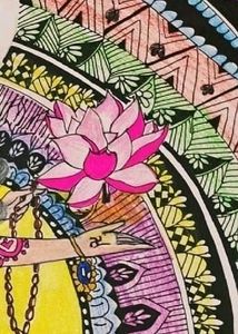 Mandla And Zentangle Art Work