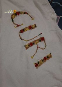 DIY Embroidered T-Shirt