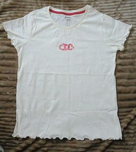 Cute White Zudio Tee
