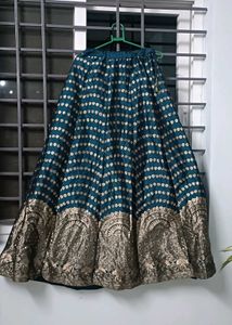 Green &amp; Gold Lehenga choli