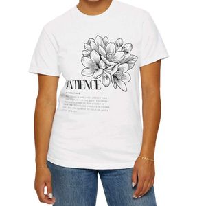 Patience - White T Shirt