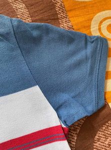 Striped Polo T-Shirt