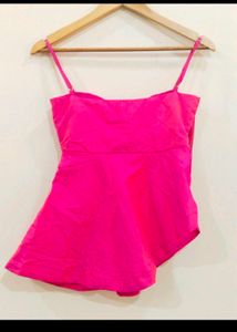 Westo Padded High Low Top For Women With Side Zip