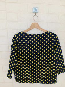 Zara Polka Dot Top