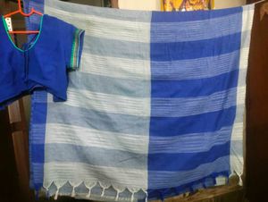 Summer Used Soft Cotton Saree.