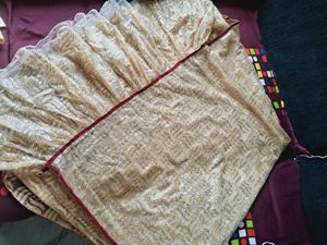 Golden Glitter Saree