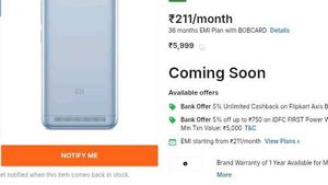 Redmi 5A Blue (working)