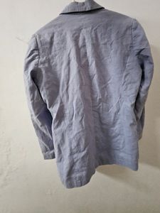 lilac oversized blazer