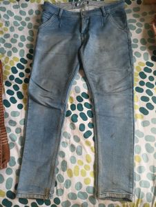Light Wash Denim Jeans