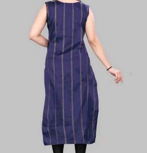 Elegant Blue Striped Kurta