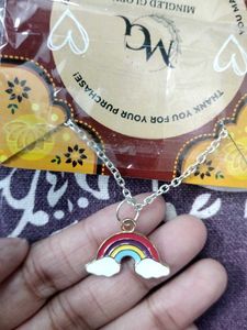 New Rainbow Charm Necklace