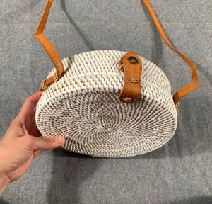 Woven Crossbody Bag