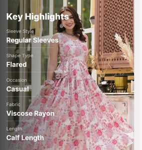 Floral Print Dress for women