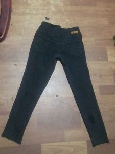 Black Denim Jeans For Girls Age 13 To 18