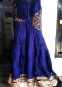 Beautiful Blue Party Wear Gown