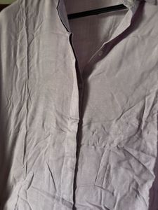 Lavender Cotton Shirt