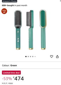 Hair Straightening Brush