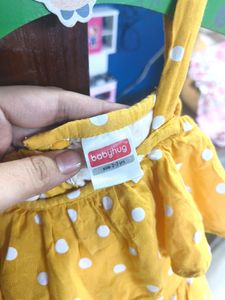 Mustard Colour Frock💛✨