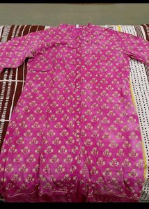 COMBO OF 2 KURTIS AND 1 DARK PINK KURTA SET
