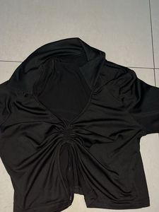 Black Long Sleeve Top